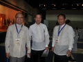 PTC Deputy Exec. Direc. with the newly conferred APEC Engineers Engr. Antonio Acupan (PICE) and Robert Ajaban (PSSE)